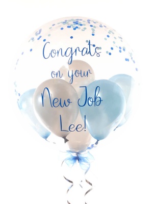 Personalised New Job balloon, any colour